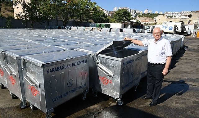 İzmir Karabağlar Belediyesi'nden temizlik altyapısını atağı