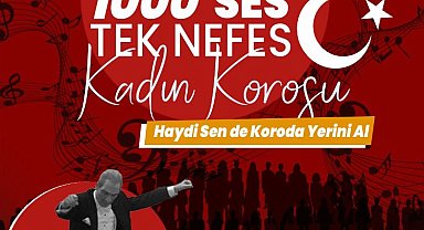 İzmit'te bin kişilik kadın korosu kuruyor!