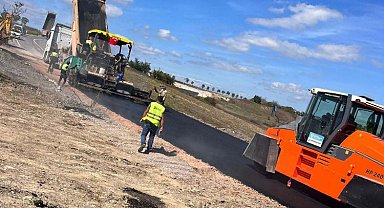 Kandıra Akçakese köy içi yolu genişletildi