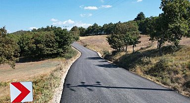 Karamürsel Tahtalı-Kadriye yolu asfaltlandı