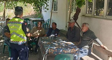 Karlıköy'de Jandarma'dan trafik eğitimi