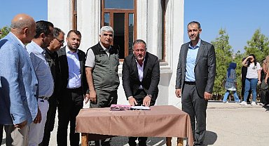 Kasımiye Millet Ormanı Artuklu Belediyesi'ne devredildi