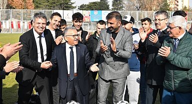 Kayseri Büyükşehir'den amatör kulüplere büyük destek