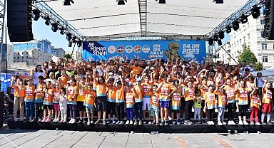 Kayseri Büyükşehir'den özel çocuklara maraton