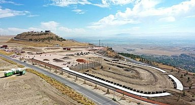 Kayseri Kocasinan Erkilet Millet Bahçesi çalışmaları tam gaz