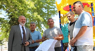 Kayseri Kocasinan'da parklara teknolojik dokunuş