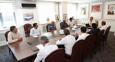 Kayseri Melikgazi'de muhtarlarla doğal gaz buluşması