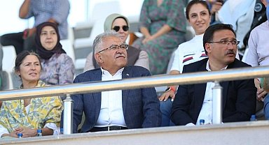 Kayseri protokolünden atlı okçuluğa yakın takip