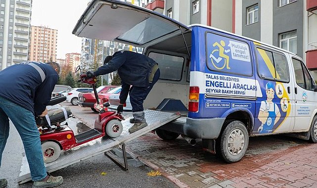 Kayseri Talas hizmette 'engel' tanımıyor