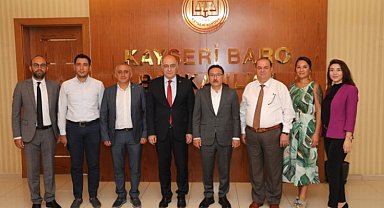 Kayseri Valisi'nden çifte ziyaret