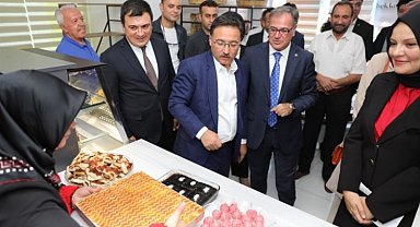 Kayseri Valisi'nden Hacılar'a ziyaret