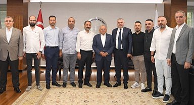 Kayserili emlakçılardan Büyükkılıç'a ziyaret