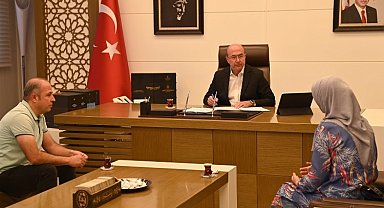 Konya Selçuklu'da vatandaşları makamında dinledi
