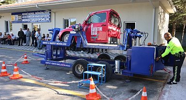 Konya'da KOSKİ şoförlerine hizmet içi eğitim
