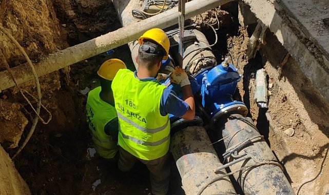 KOSKİ günlük 20 metreküp su kaybını önledi