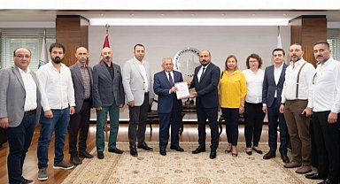 Makine mühendislerinden Kayseri Büyükşehir'e ziyaret