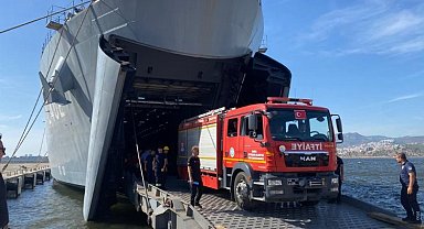 Manisa İtfaiyesi'ne Libya görevi