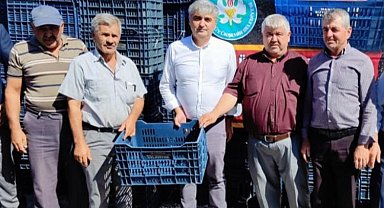 Manisa Kırkağaçlı üreticiler de kasalarına kavuştu