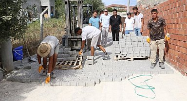 Manisa Saruhanlı'da 17 milyonluk yatırımda sona doğru