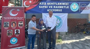 Manisa şehitlerini dualarla andı