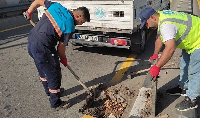 Manisa'da yağışlı havaya karşı önlem