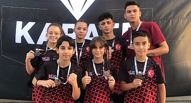 Manisa'ya 'Diamond Cup'tan 7 madalya