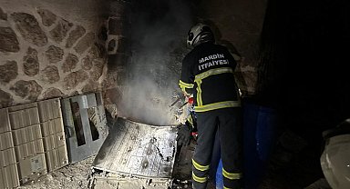 Mardin İtfaiyesi 9 ayda fazla mesai yaptı