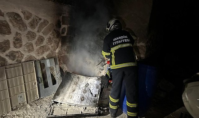 Mardin İtfaiyesi 9 ayda fazla mesai yaptı