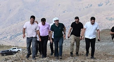 Mereto Dağı'nın zirvesine yol açılıyor