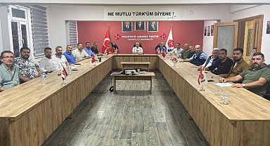 MHP Keşan'da yeni yönetim görev bölümü yaptı