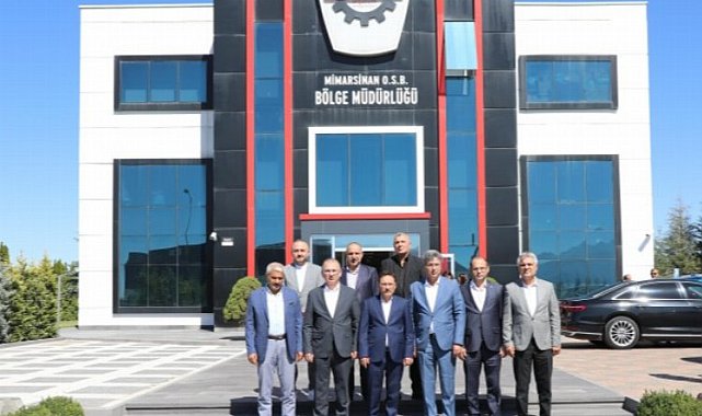 Mimarsinan OSB'ye Vali Çiçek'ten ziyaret
