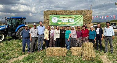 Muğla'dan üreticilere kaba yem desteği