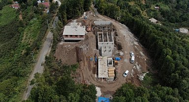 Örencik'te içme suyu arıtma tesisi sevinci