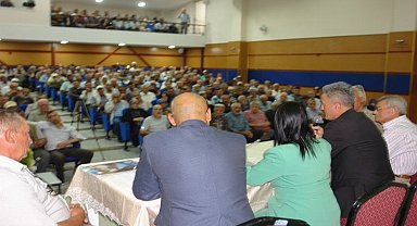 Pazaryeri çiftçilerinden DSİ'nin toplulaştırma kararına tepki