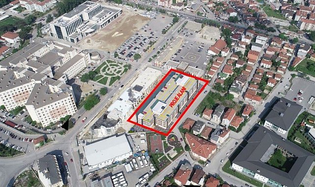 Sağlık kampüsüne katlı otoparkla etkili çözüm