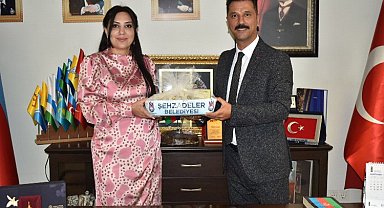 Siirtli başkandan Manisalı Azerilere ziyaret