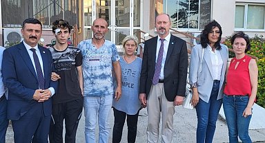Suriyelilerin öldüresiye dövdüğü Türk gencine İYİ Parti sahip çıktı