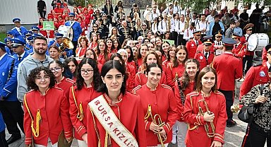Uluslararası Bandolar Festivali Bursa'yı renklendirdi
