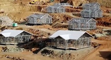 100 bin köy evi çelikten yapılacak