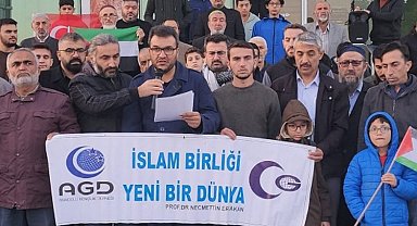 AGD Kayseri'den İsrail'e sert tepki
