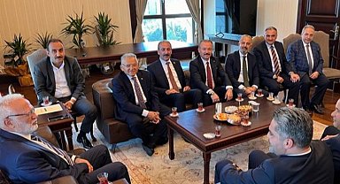 AK Parti Kayseri heyetinden Ankara çıkarması