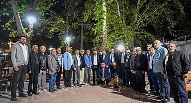 Başkan Selahattin Gürkan Hıroğlu sakinleriyle buluştu
