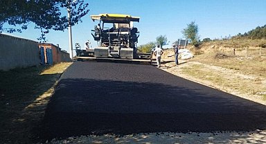 Bilecik'in kırsalı sıcak asfaltla buluştu