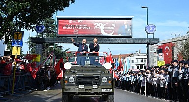 Bursa’da Cumhuriyet coşkusu