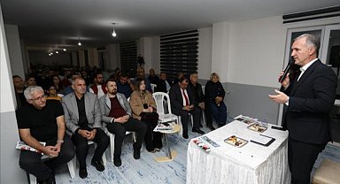 Bursa İnegöl'de Başkan Taban'dan ortak istişare ziyareti