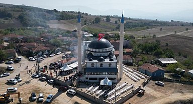 Bursa İnegöl'de Ertuğrulgazi Camisi ibadete açıldı