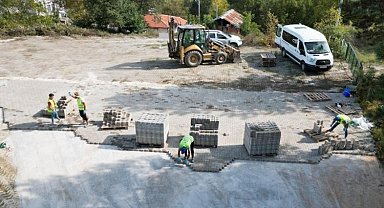 Bursa İnegöl'ün kırsal mahallelerinde üst yapı çalışmaları