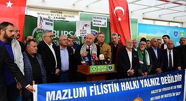 Bursa Kent Konseyi zulme sessiz kalmadı