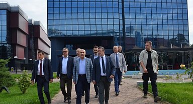 Bursa Valisi Demirtaş'tan BUTTİM'e iade-i ziyaret