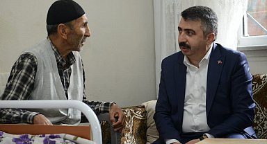 Bursa Yıldırım'da Başkan Yılmaz'dan vefa ziyareti